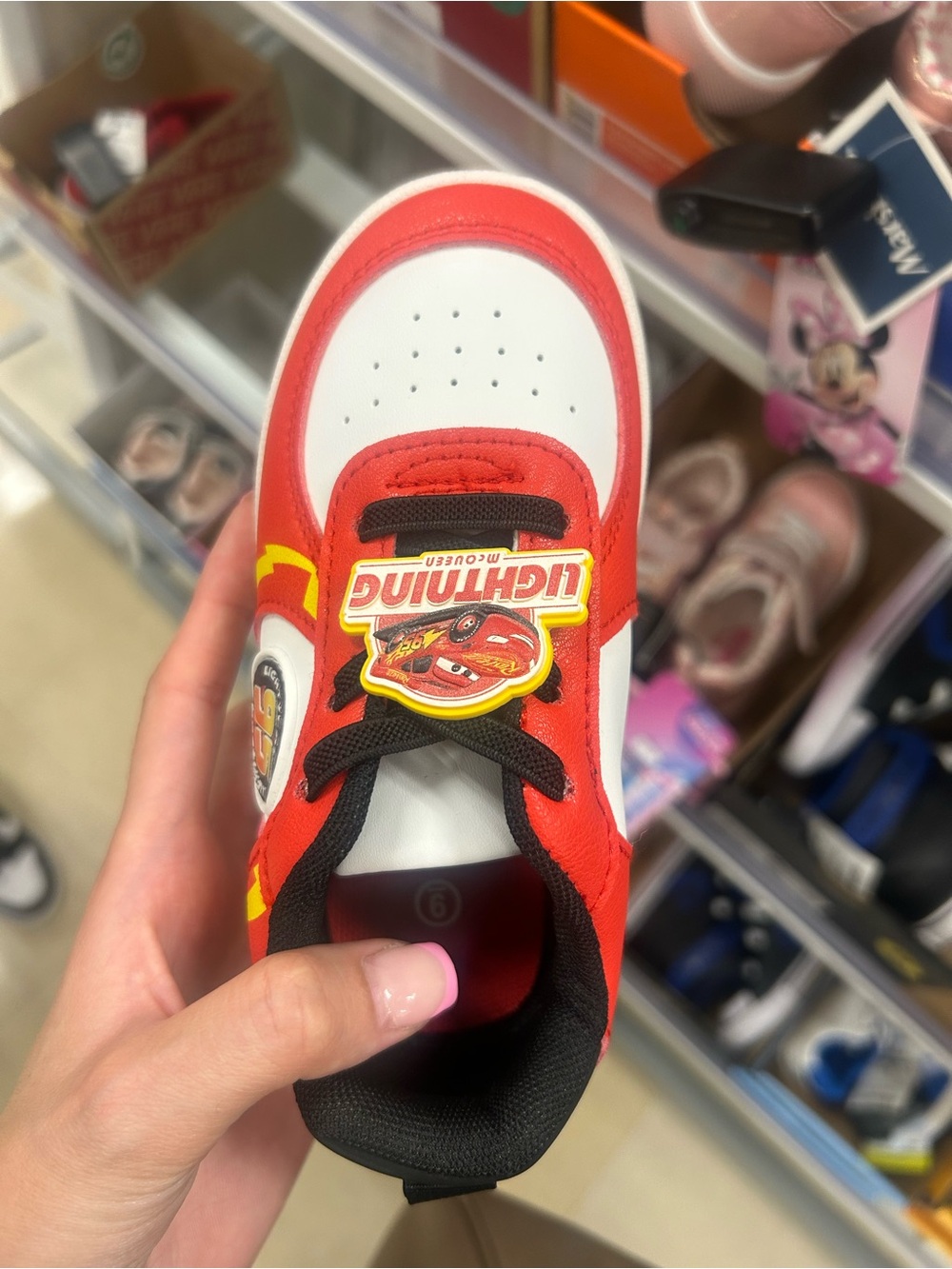 Lightninq mcqueen shoes
